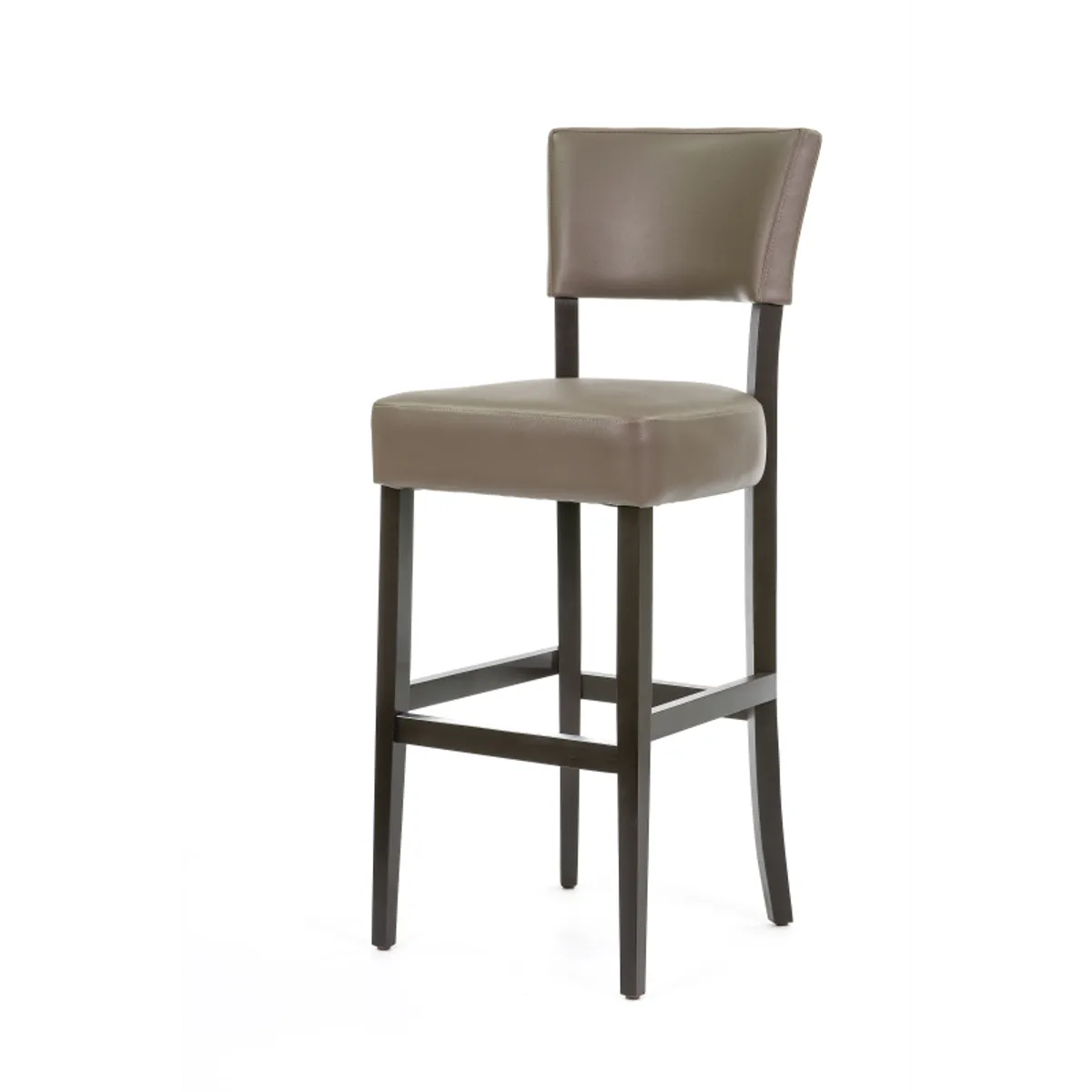 BarSteffi - Tabouret de bar en bois et synthétique — vue 3