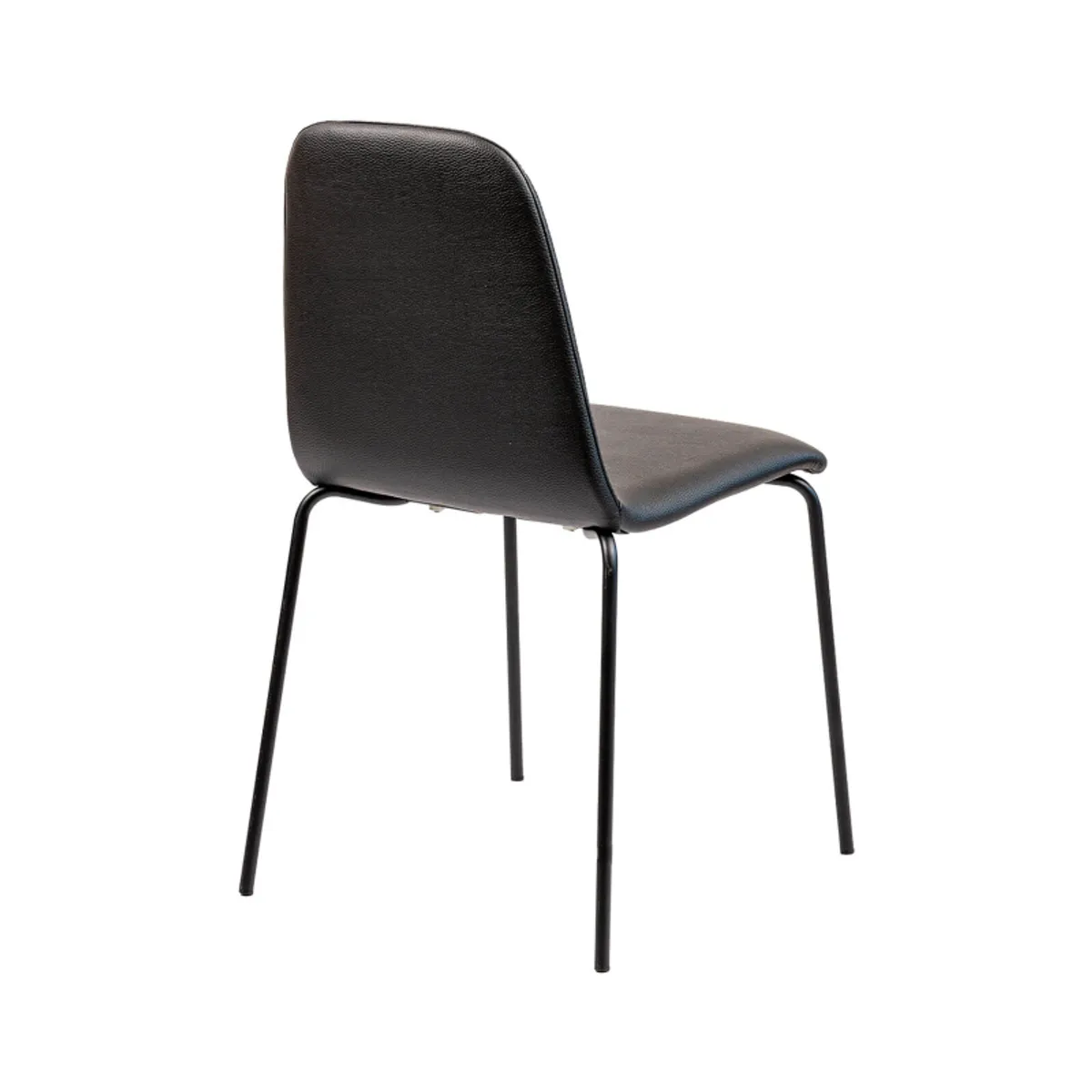 Pandora - Chaise moderne rembourrée avec pieds métal — vue 5