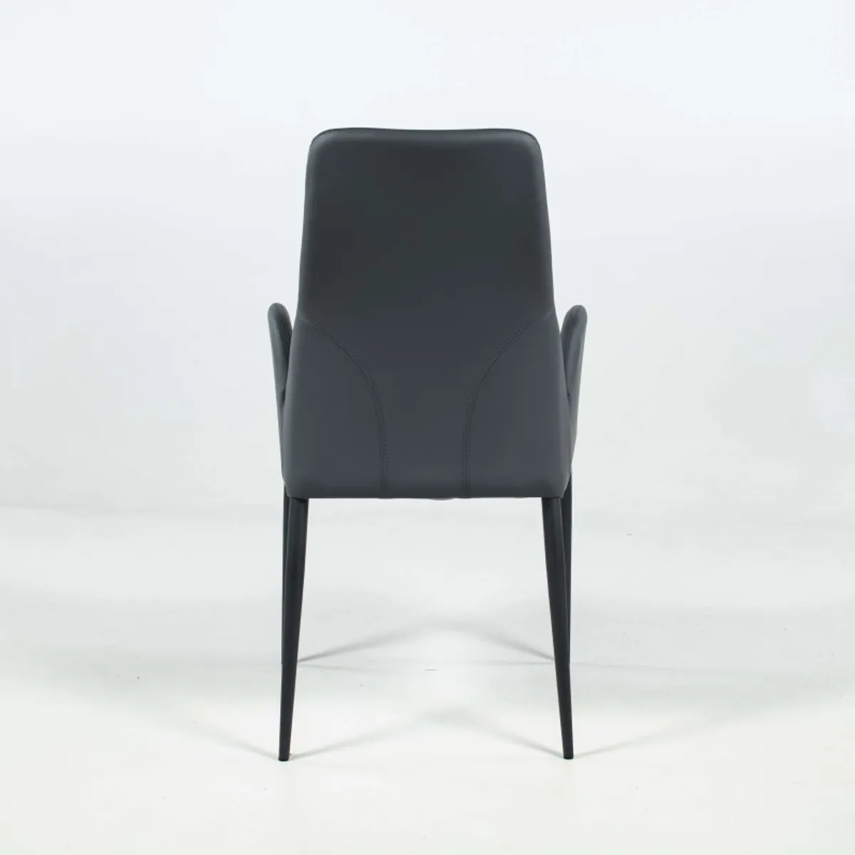 Bridge Mathilde - Fauteuil moderne en synthétique et métal fabriqué en Italie — vue 5