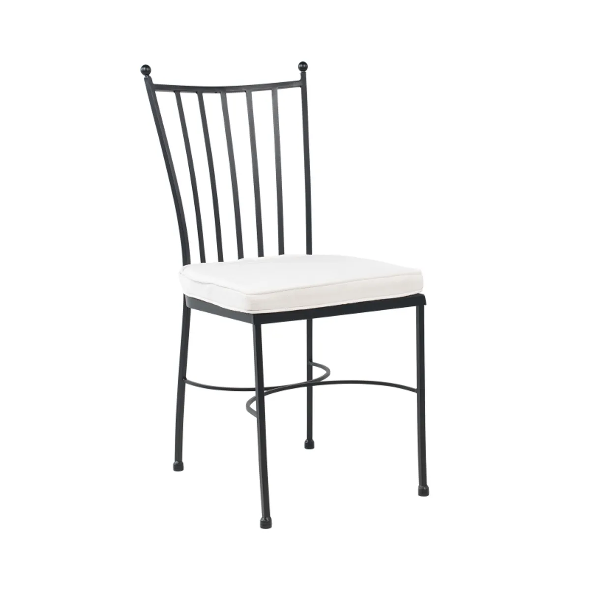 Venecia - Chaise de jardin en acier style provençal — vue 3