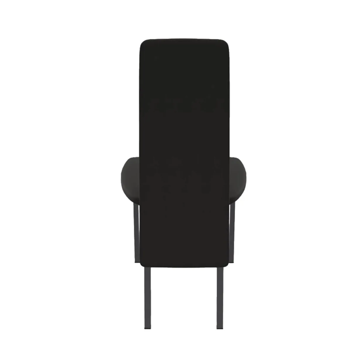 Elyn - Chaise de séjour contemporaine tissu et pieds métal — vue 4