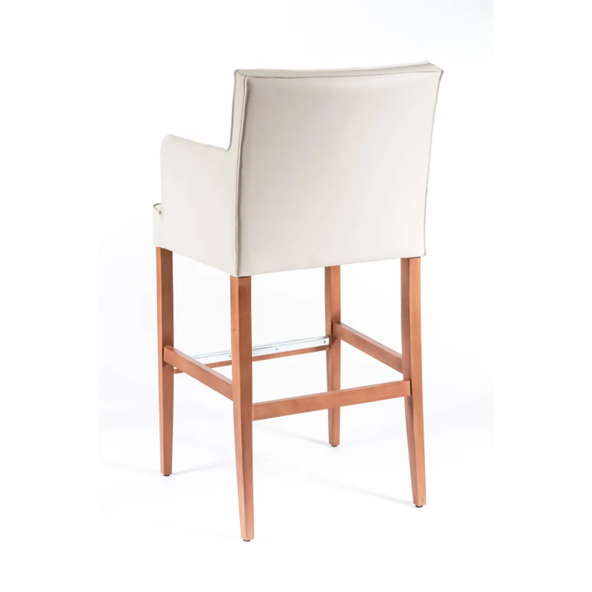 BarDiem 2 - Tabouret de bar en synthétique et bois — vue 3