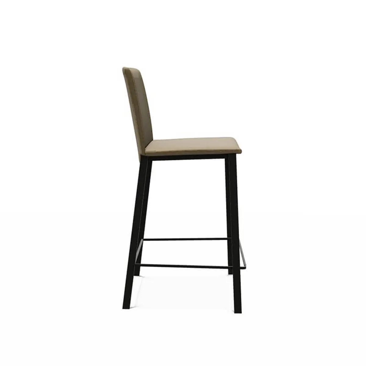 Primera - Tabouret snack de style contemporain belge en tissu — vue 3