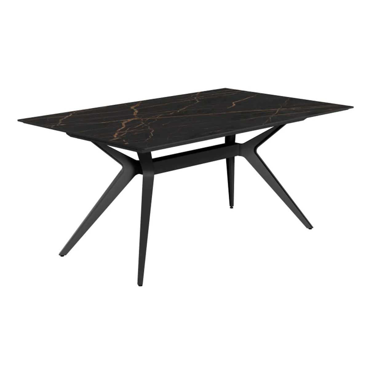 Eiffel - Table à manger moderne en Dekton — vue 4