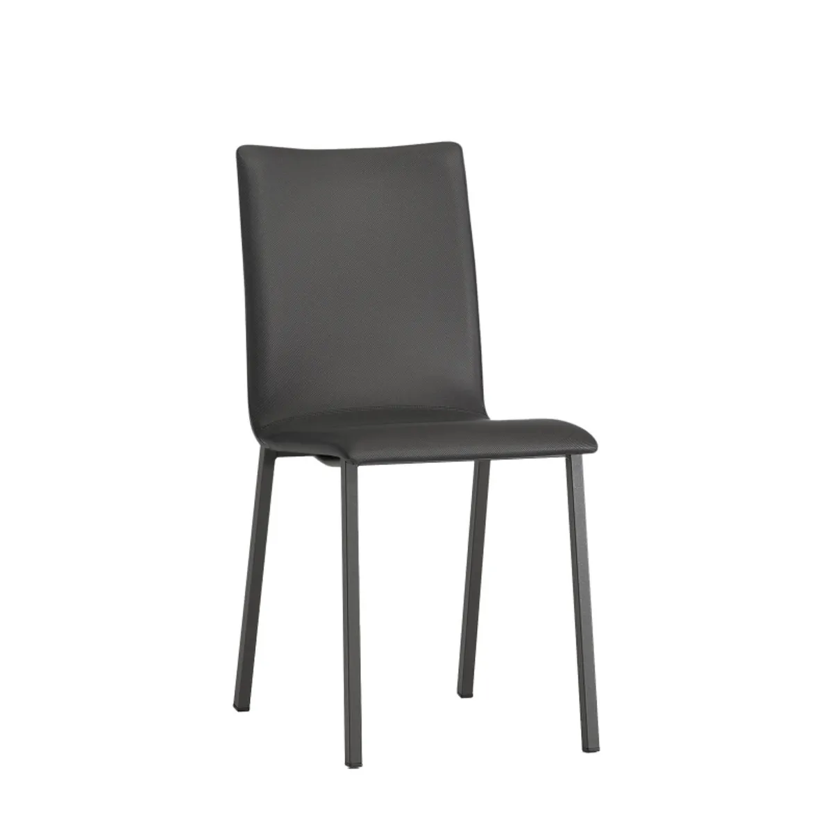 Siero Mobliberica® - Chaise contemporaine en simili avec pieds en métal