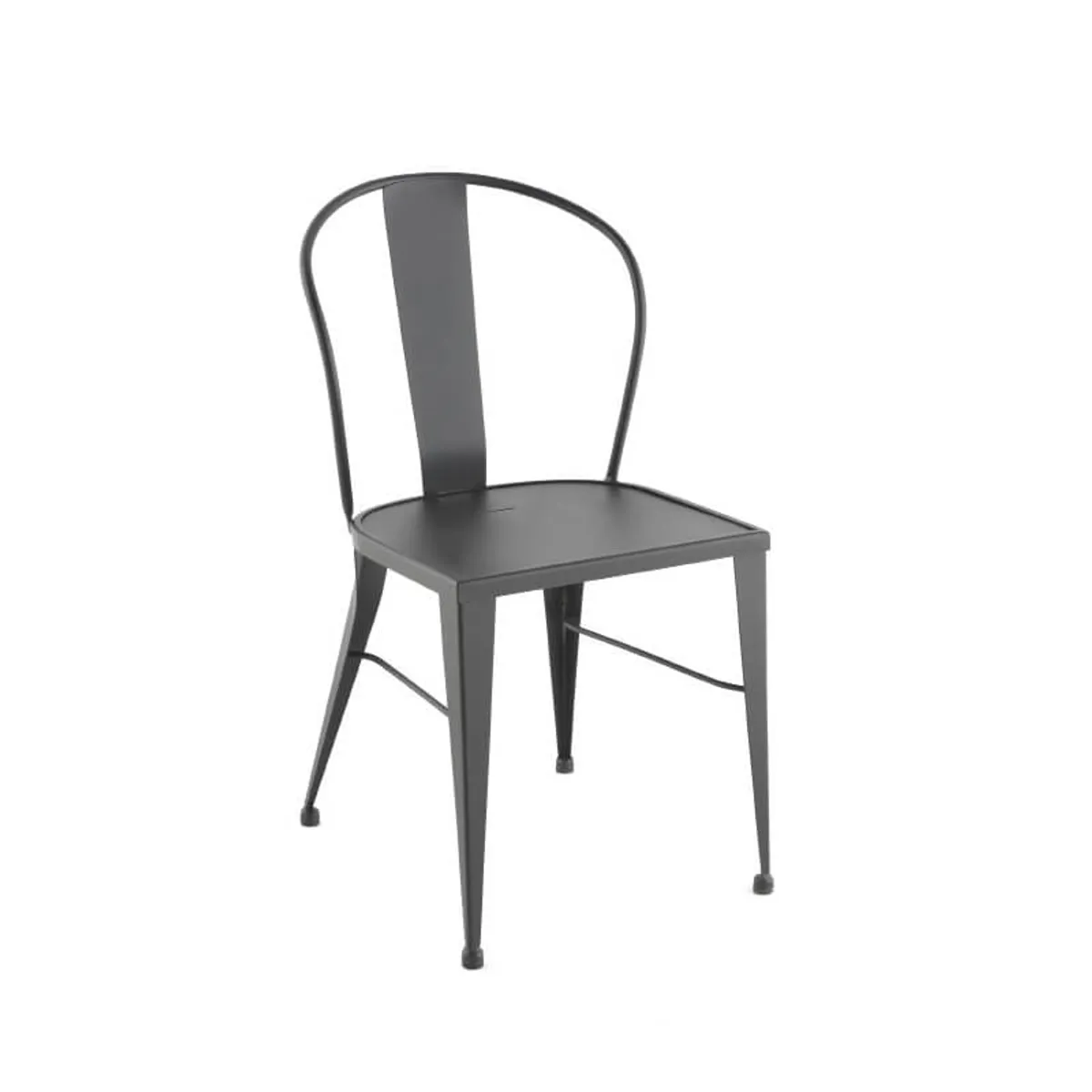 Turia 531 - Chaise industrielle vintage en métal