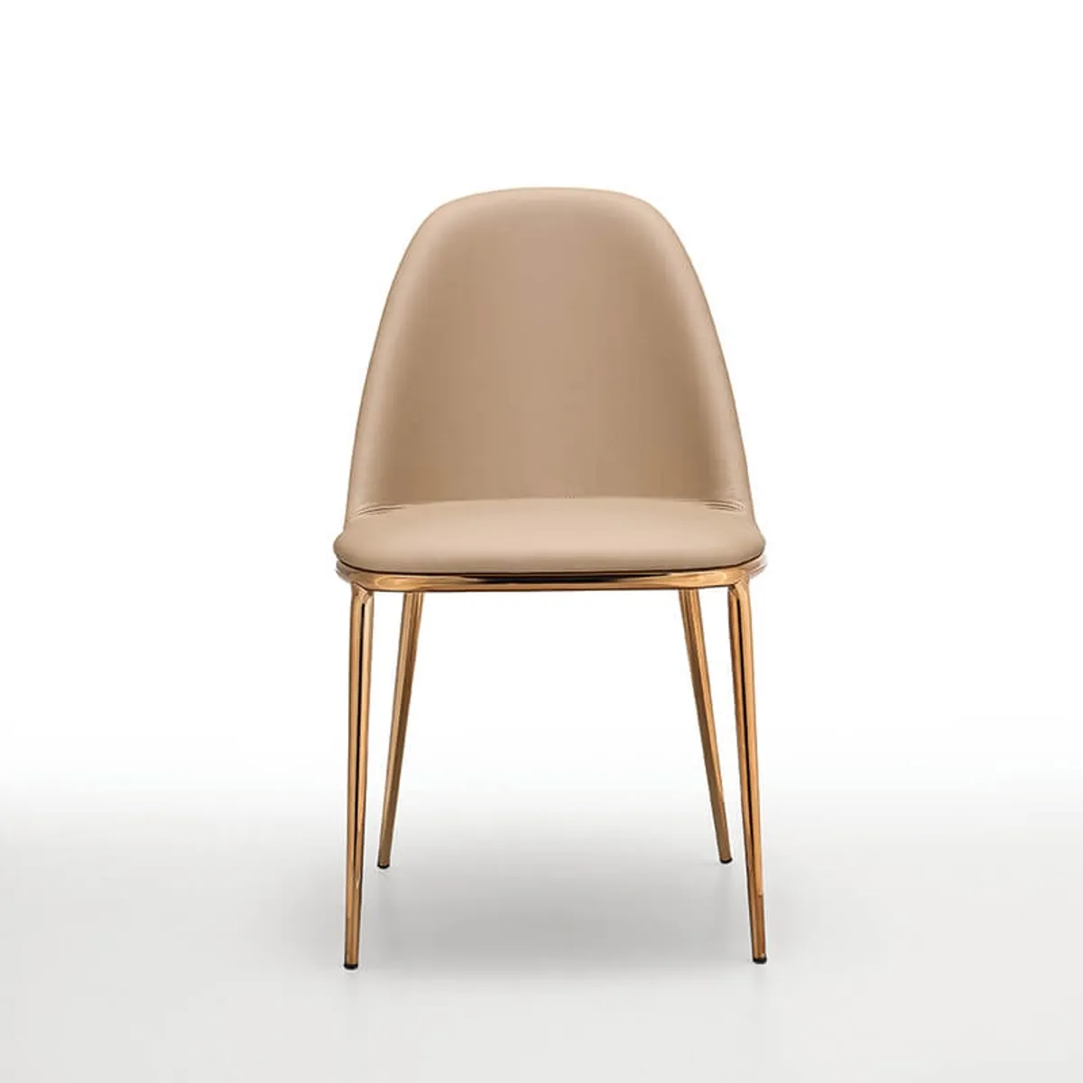 Léa Midj® - Chaise design italienne avec dos du dossier en bois — vue 4