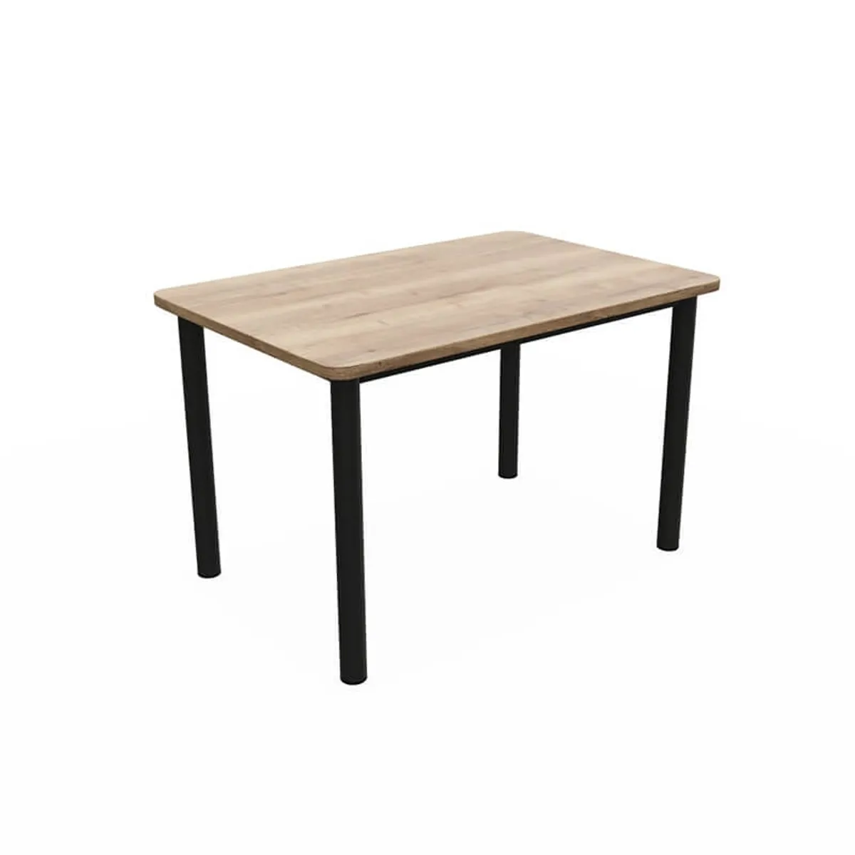 Lustra - Petite table rectangle en stratifié fabriquée en Belgique — vue 4