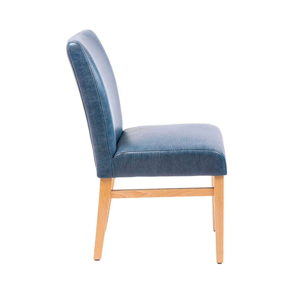 Fritz Line 40 - Chaise rembourrée avec dos matelassé et pieds en bois — vue 5