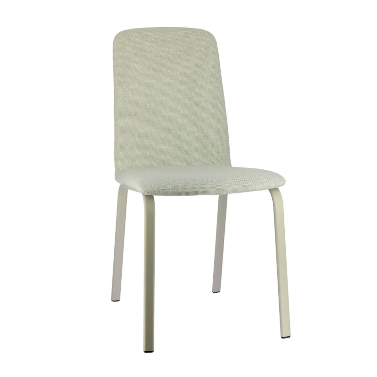 Altea - Chaise en tissu et pieds en métal