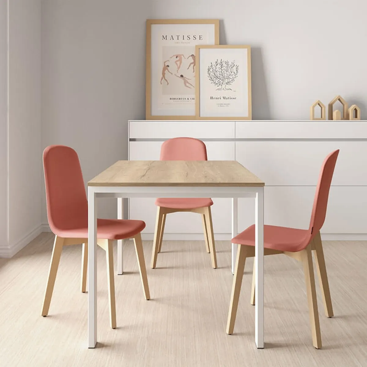 Puzzle - Table de cuisine extensible en stratifié — vue 4