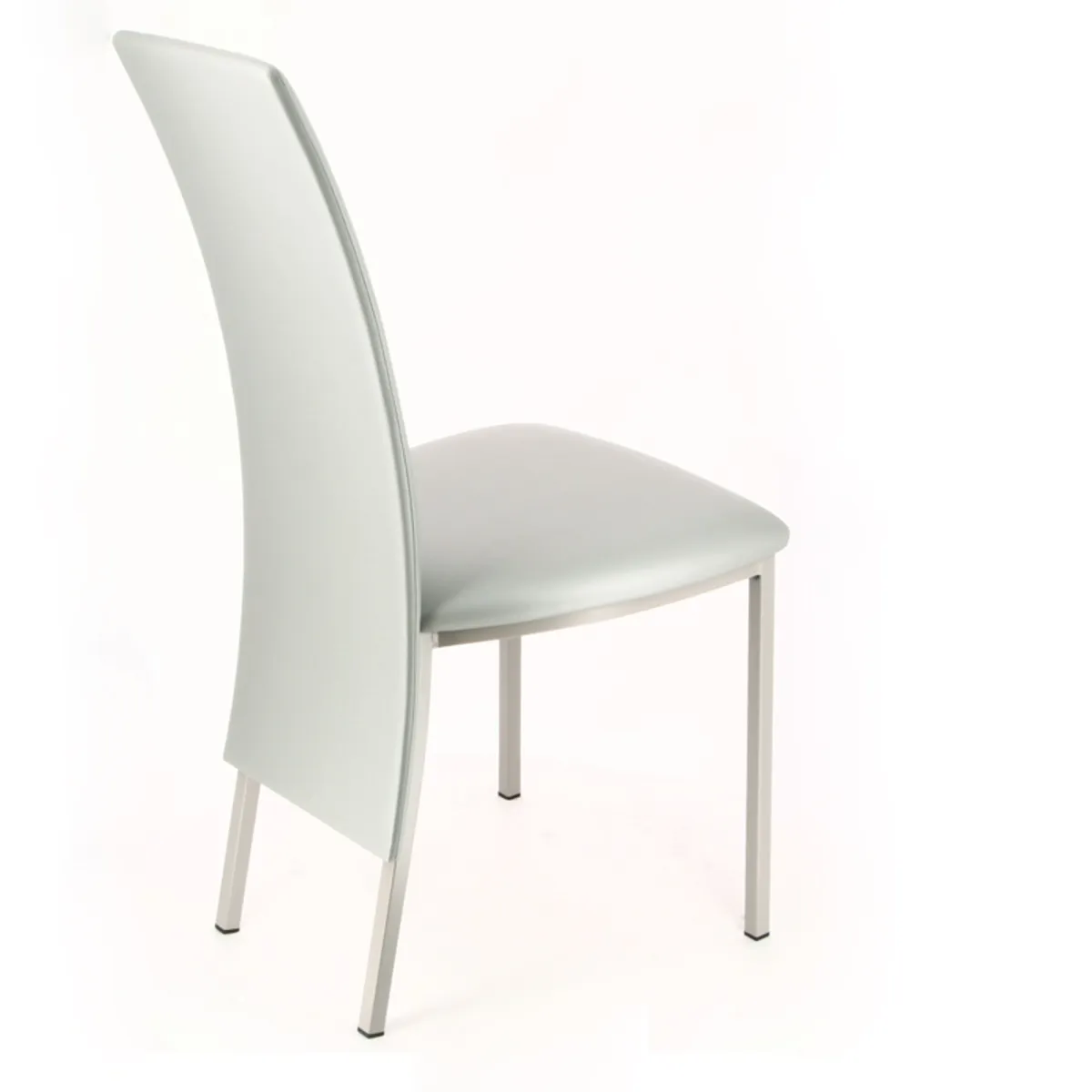 Elyn - Chaise contemporaine de salle à manger en simili — vue 3