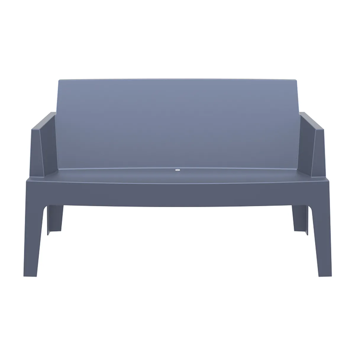Box jardin 2 - Ensemble salon de jardin en polypropylène (2 fauteuils, 1 banquette et 1 table basse) — vue 5