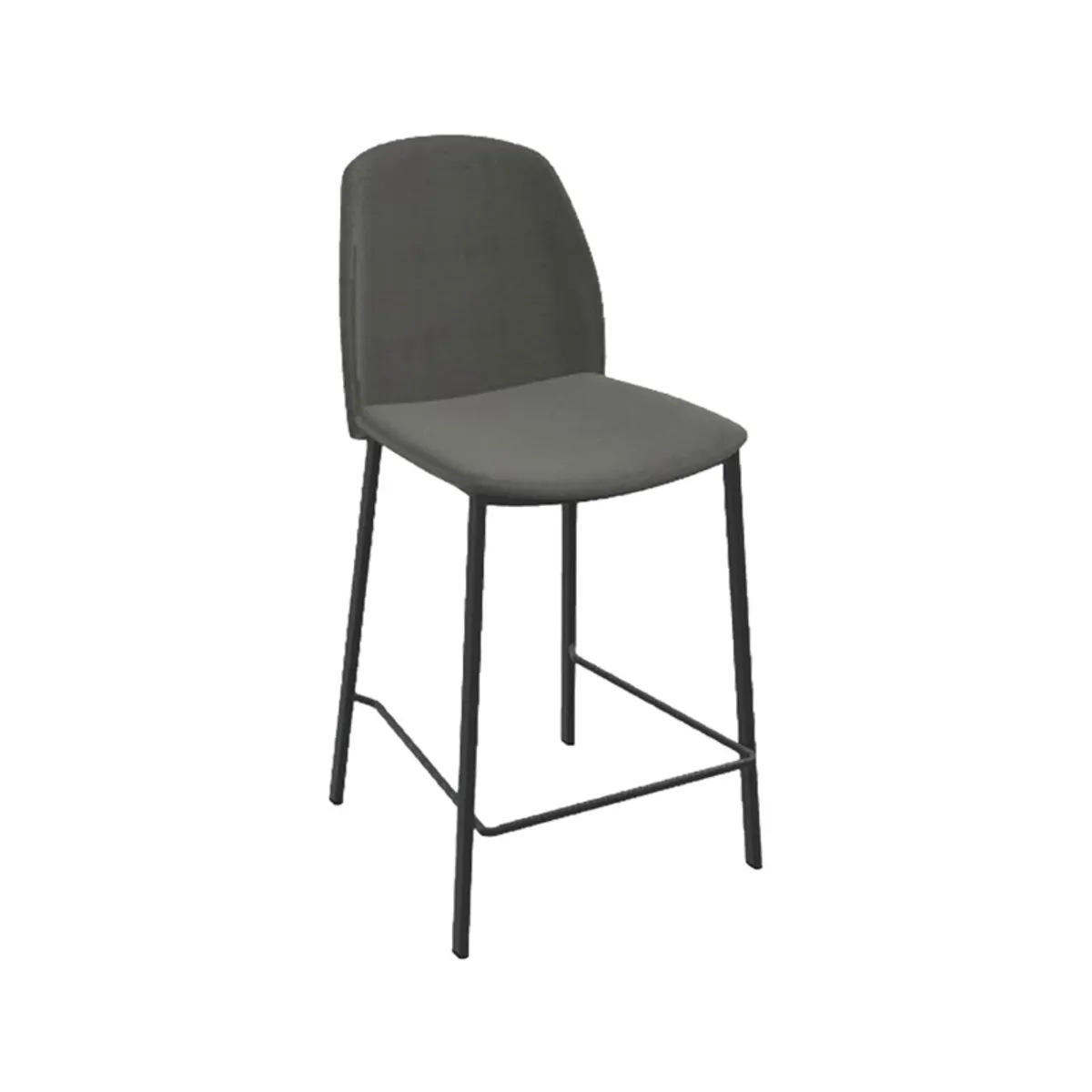 Olivia - Tabouret snack moderne en tissu — vue 4