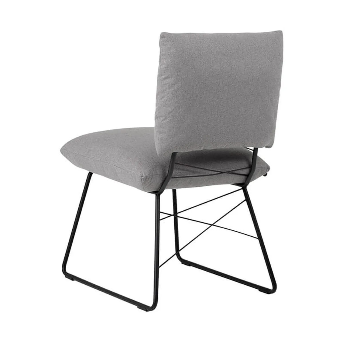 Cosy Mobitec® - Chaise confortable design en tissu et structure métal — vue 5
