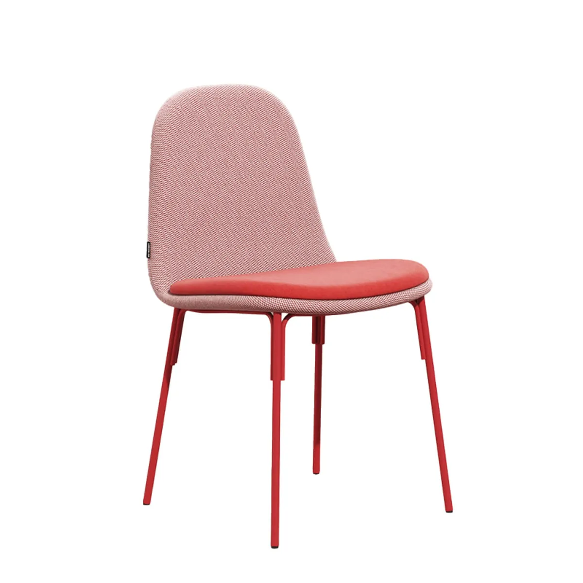 Galet Mobliberica® - Chaise design coque avec pieds en métal — vue 5