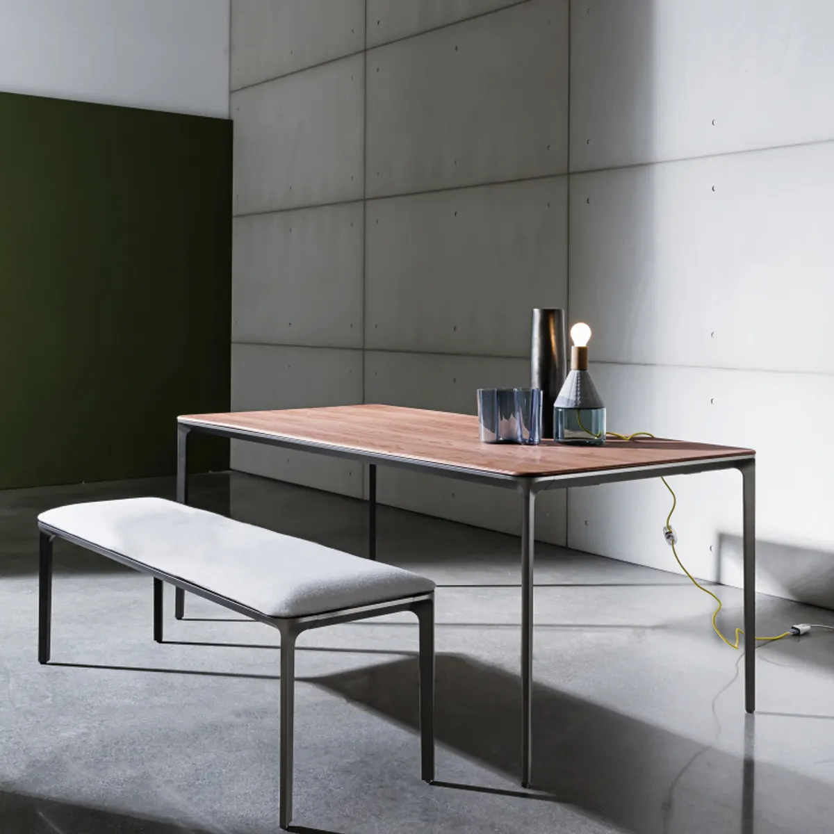 Slim Sovet® - Table design extensible en bois — vue 4