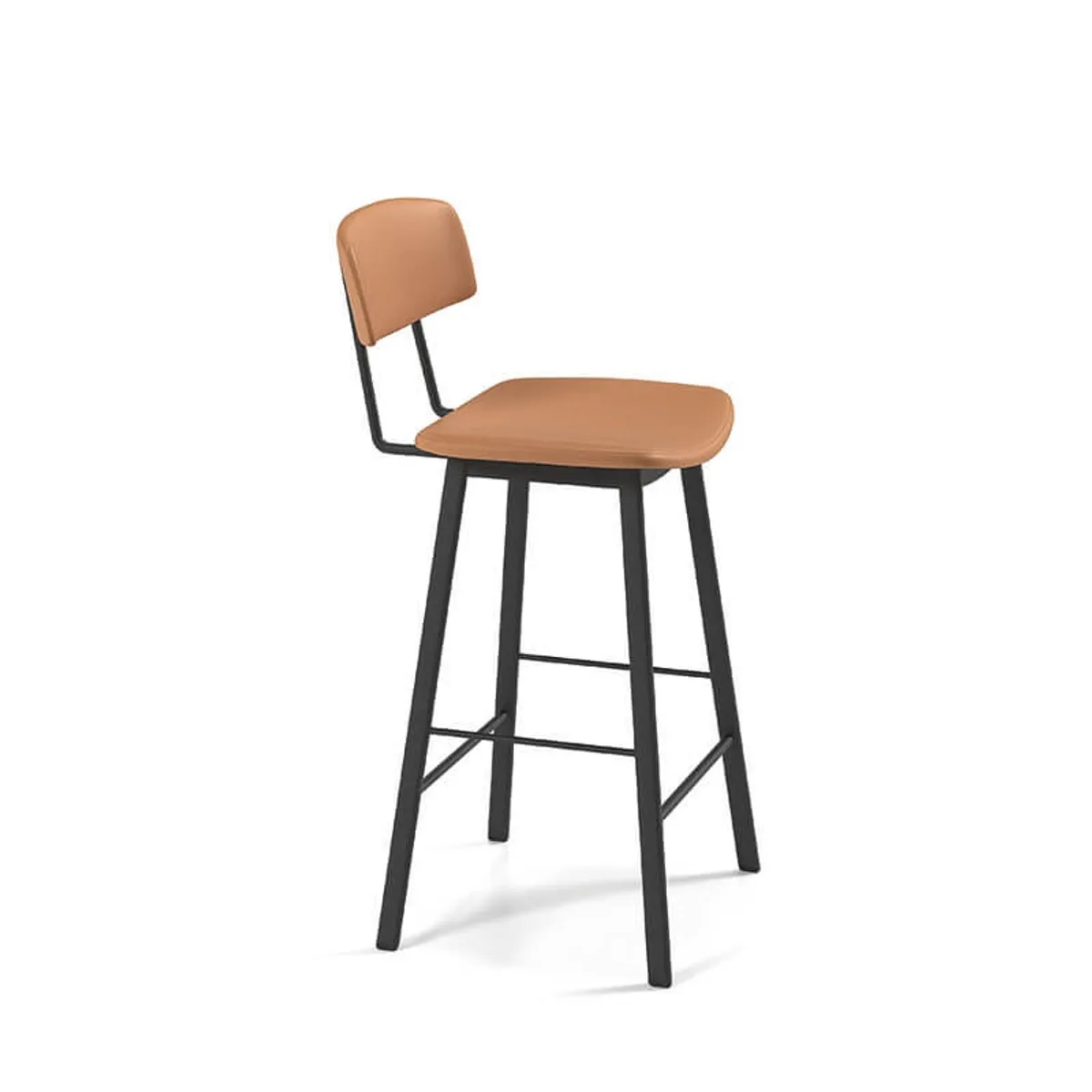 Amica - Tabouret snack moderne en simili — vue 5