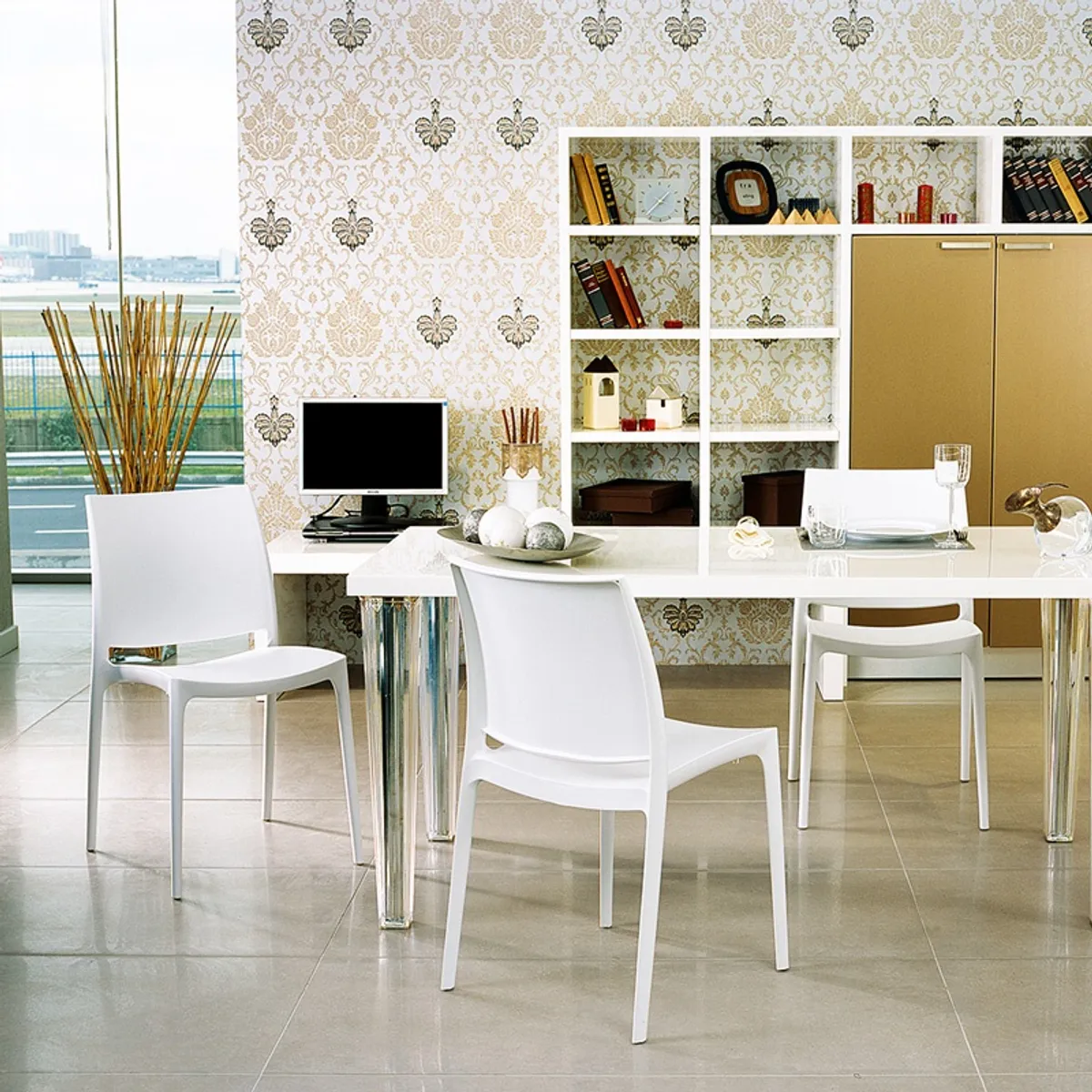 Maya - Chaise en plastique polypropylène — vue 4