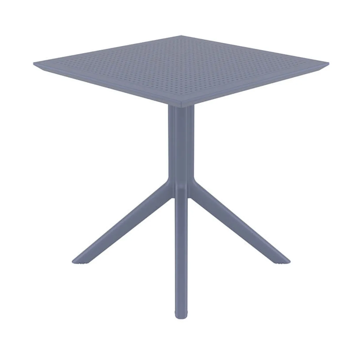 Sky - Petite table carrée en résine — vue 4
