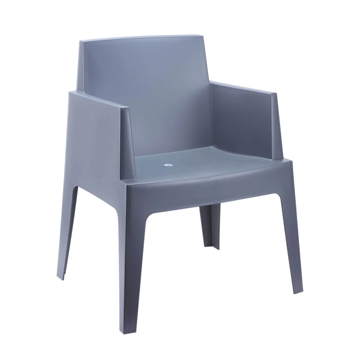 Box - Fauteuil de terrasse moderne en polypropylène — vue 3