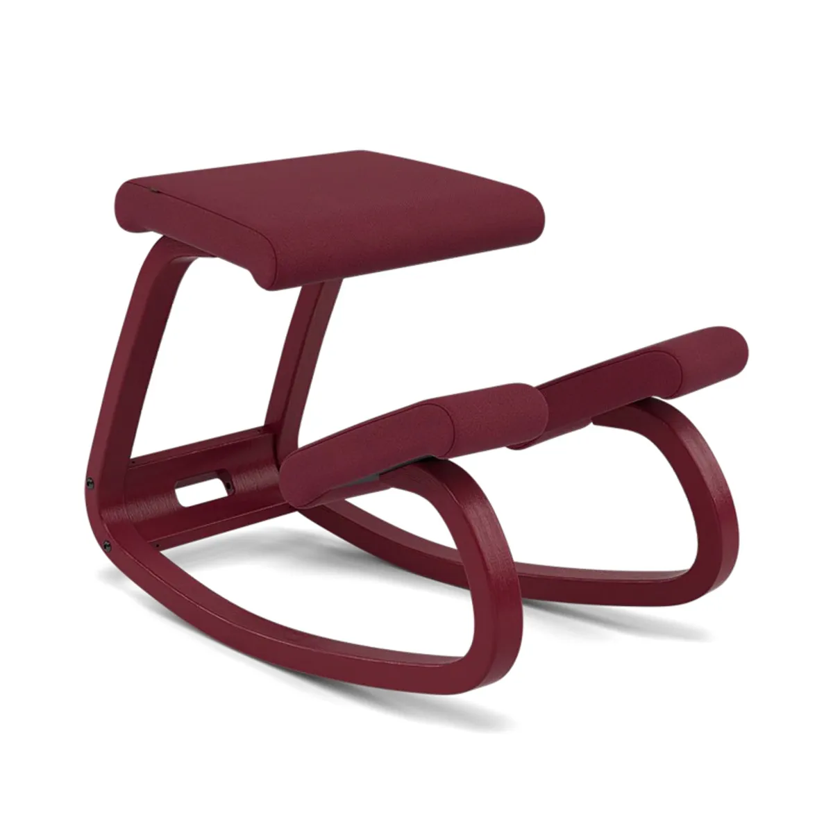 Variable Monochrome Varier® - Chaise de bureau ergonomique à bascule en tissu — vue 3