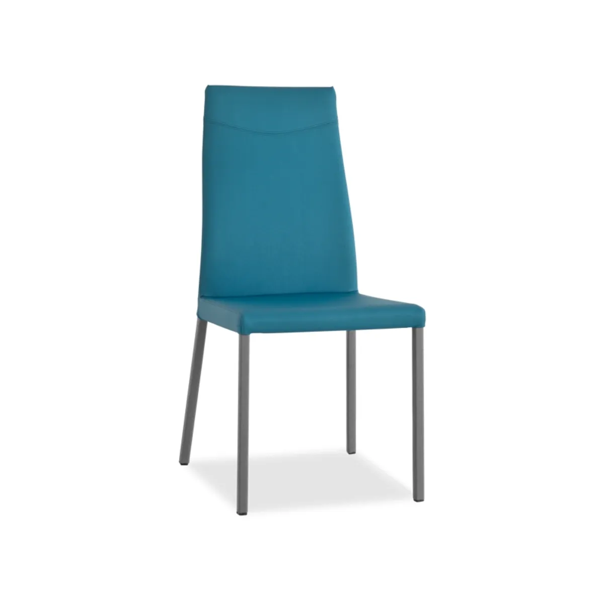 Lena - Chaise italienne en cuir — vue 3