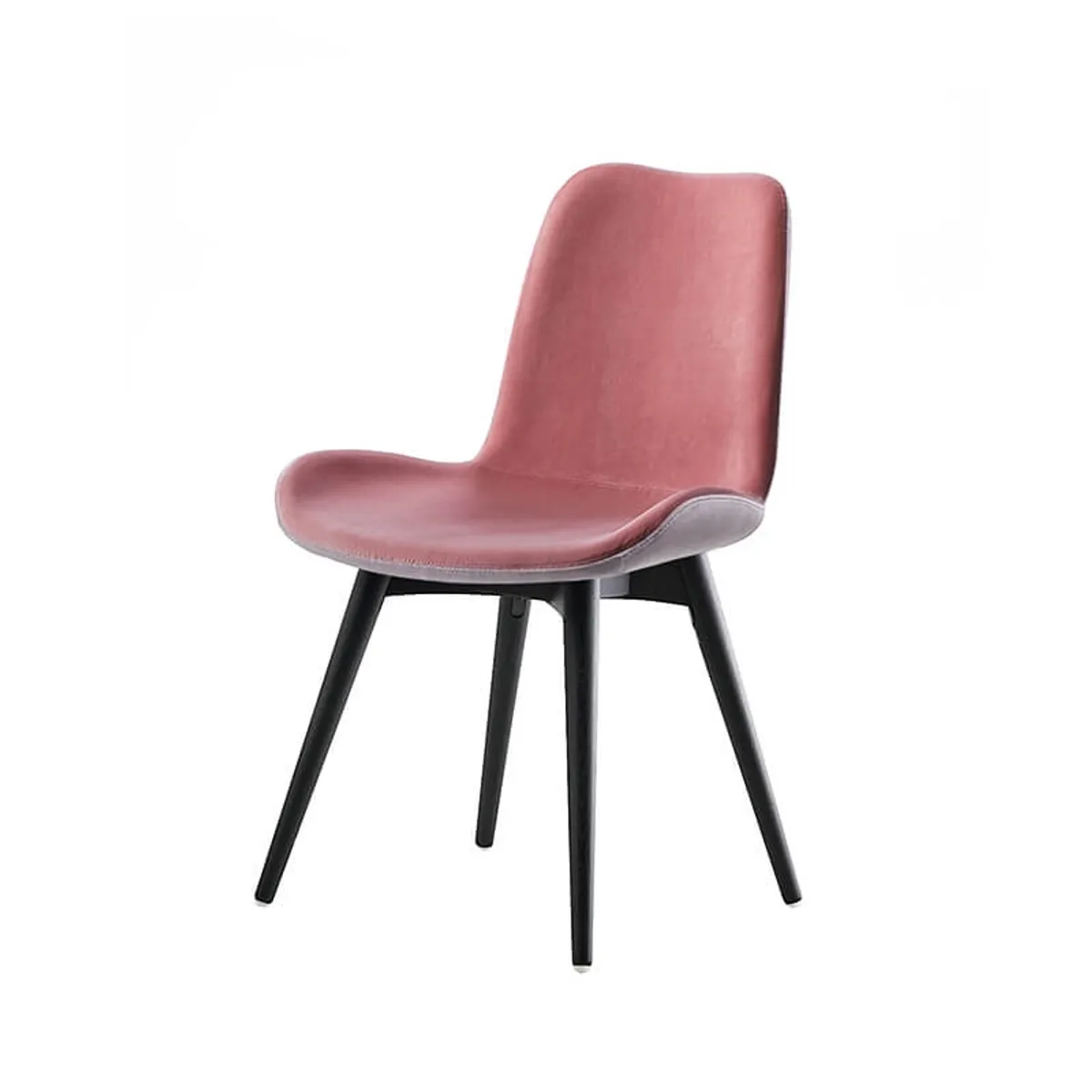 Dalia Midj ® - Chaise confortable en tissu bicolore fabriquée en Italie — vue 3