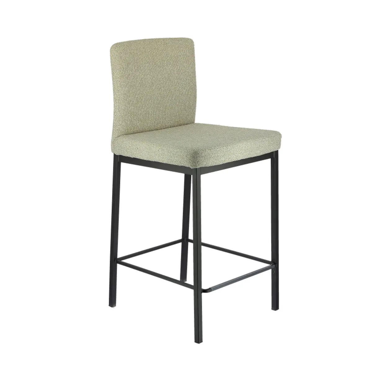 Villa - Tabouret snack tissu avec pieds en métal — vue 4