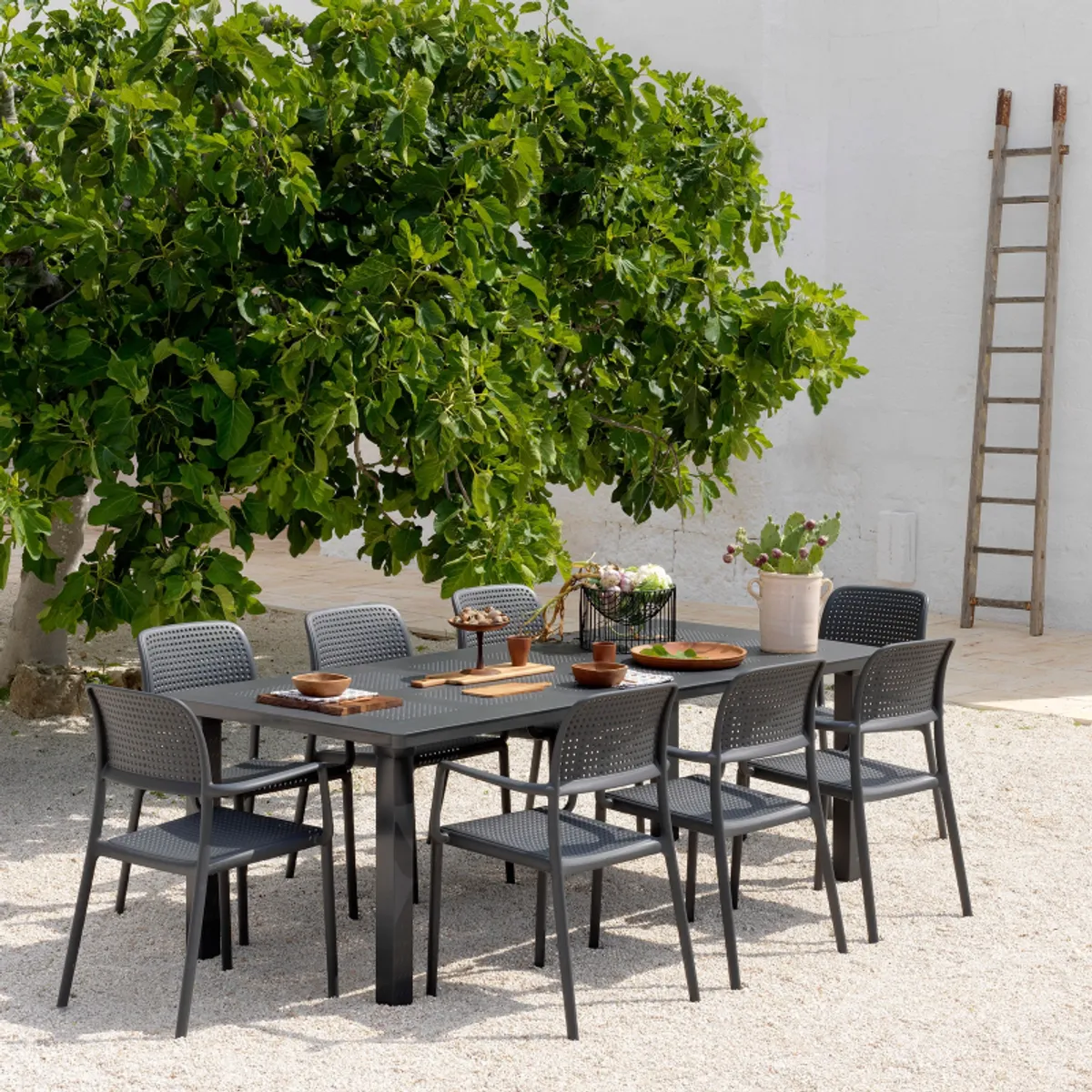 Bora - Fauteuil de jardin en polypropylène — vue 5