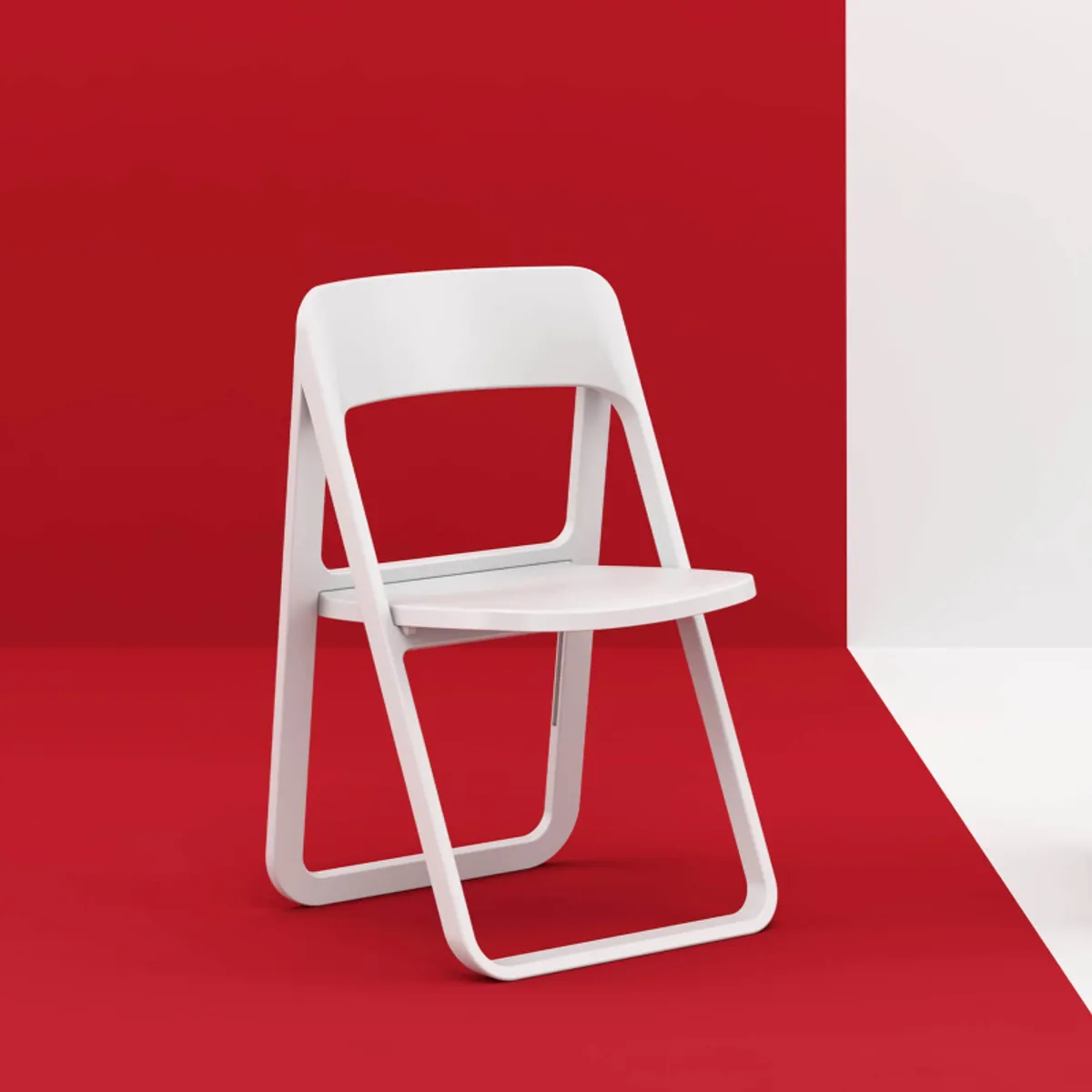 Dream - Chaise pliante moderne en polypropylène — vue 3