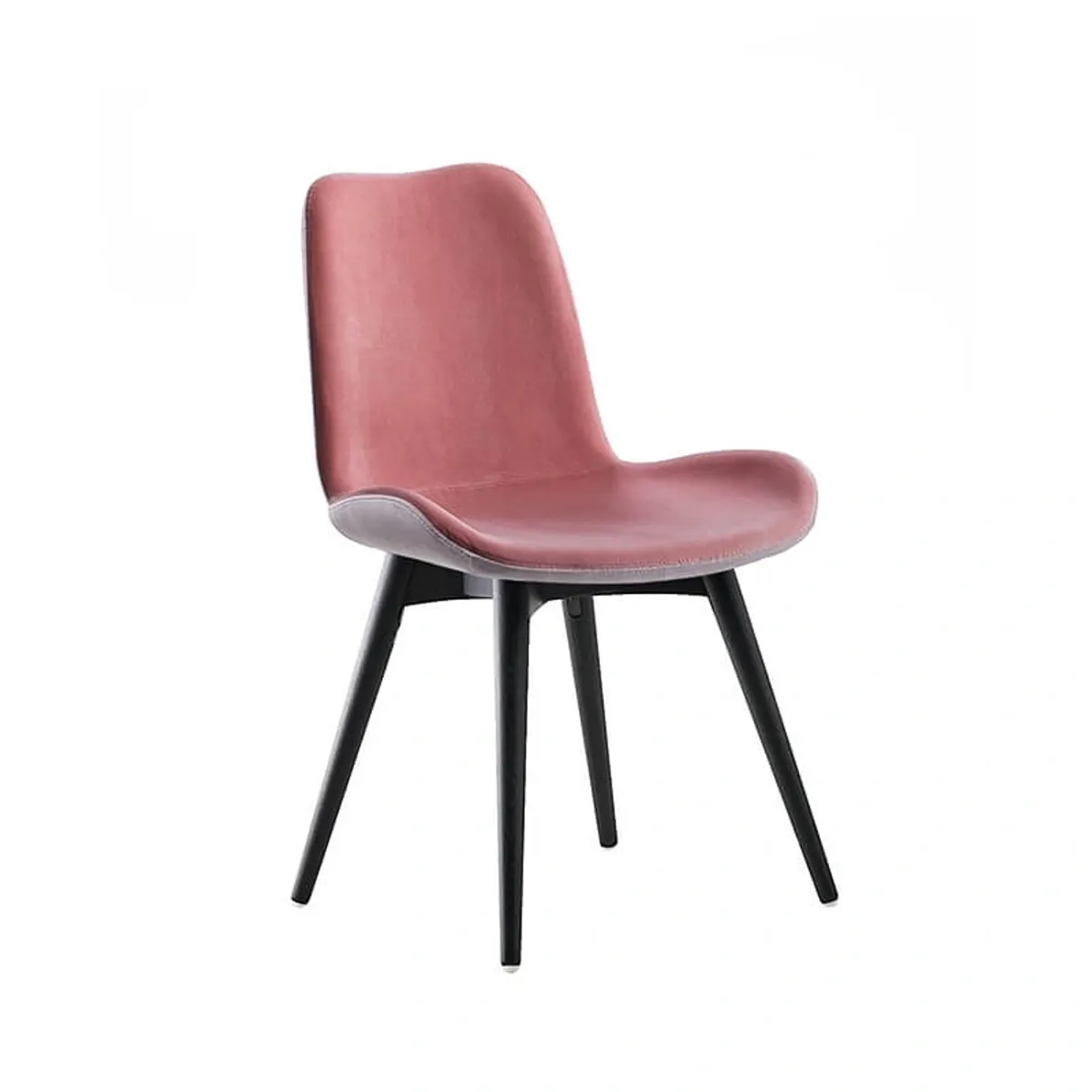 Dalia Midj ® - Chaise confortable en tissu bicolore fabriquée en Italie
