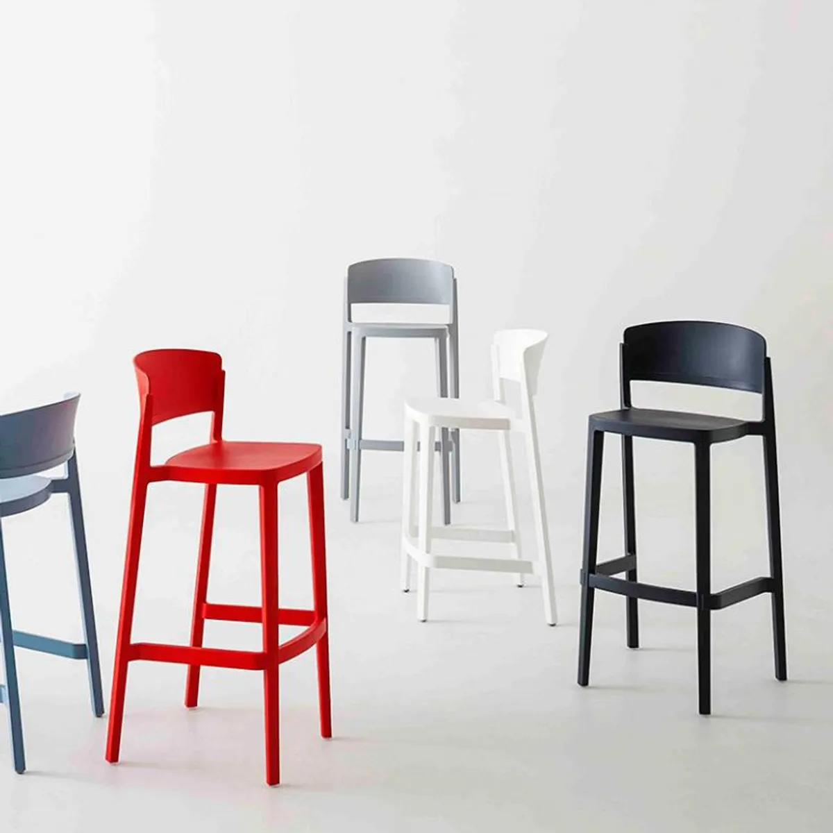 Abuela - Tabouret snack empilable — vue 4
