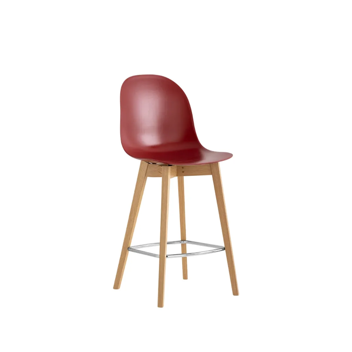 1672 Academy Connubia© - Tabouret scandinave en polypropylène et bois — vue 5