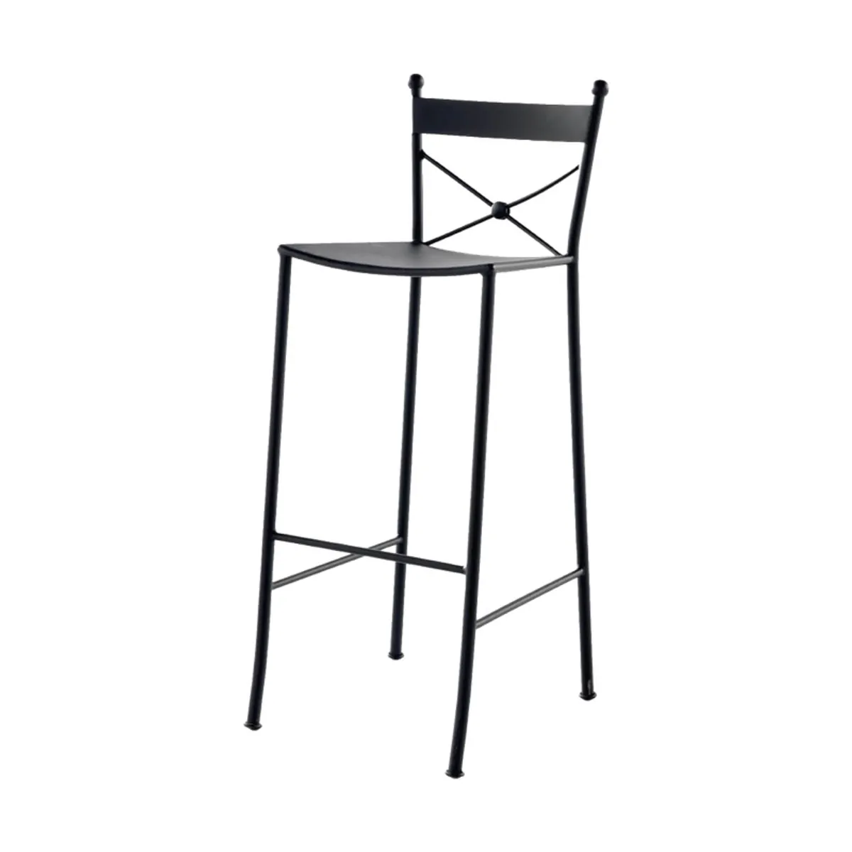 Paris - Tabouret de jardin style provençal en métal — vue 4