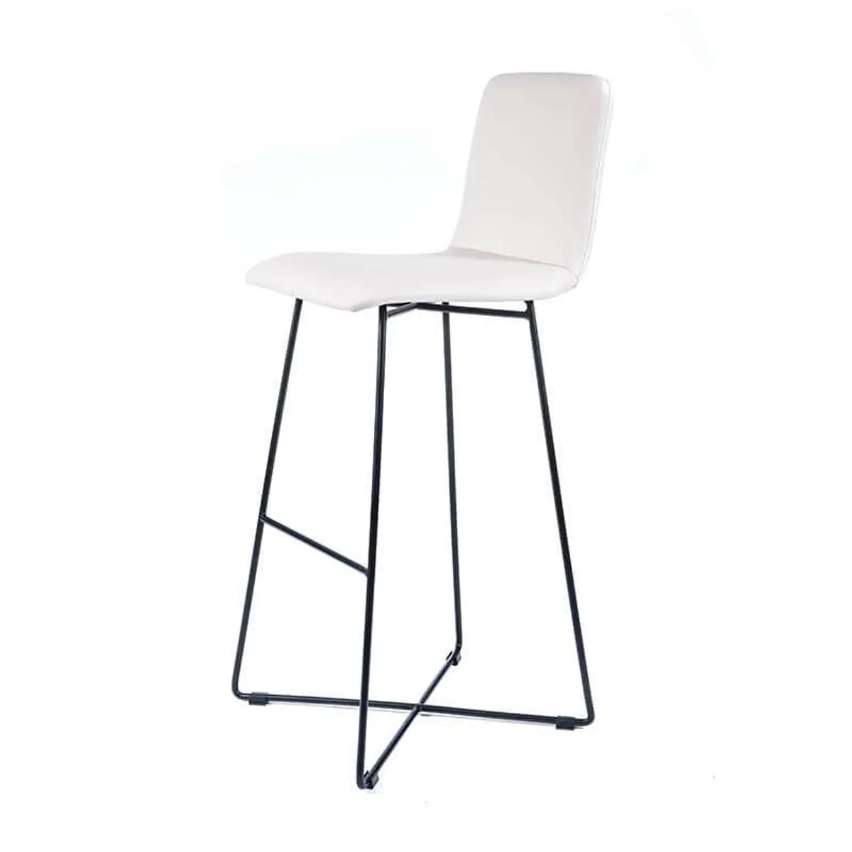 BarPlaza diamant - Tabouret de bar design avec pieds filaires en métal — vue 3