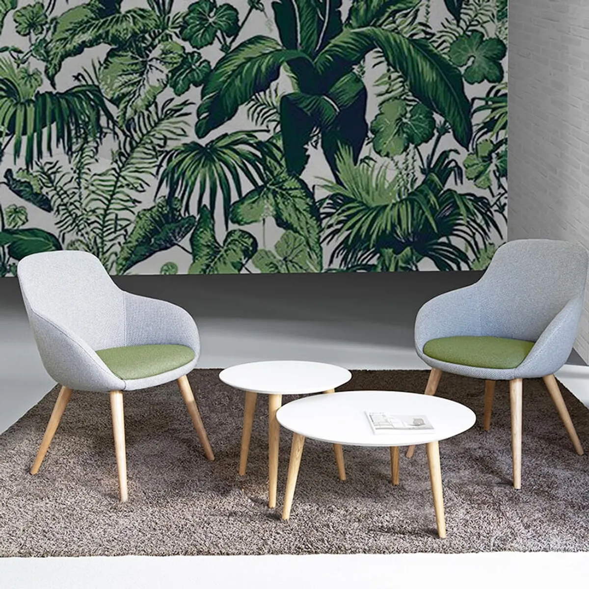 Eneka 02 - Fauteuil made in France confortable en tissu