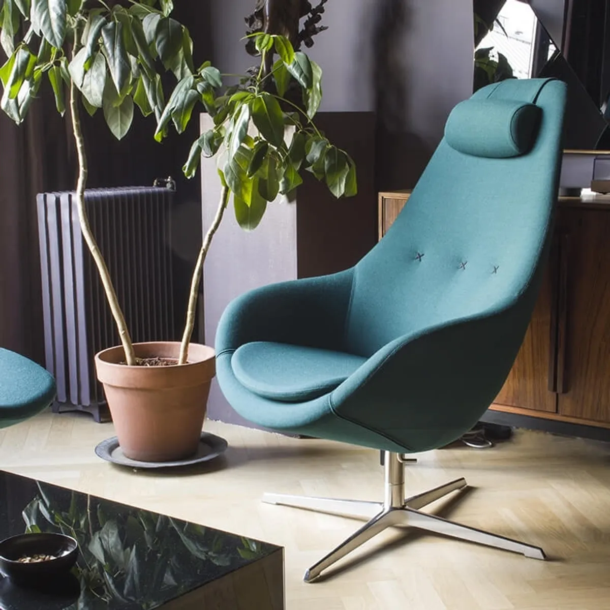 Kokon Varier® - Fauteuil relax inclinable design en tissu — vue 5