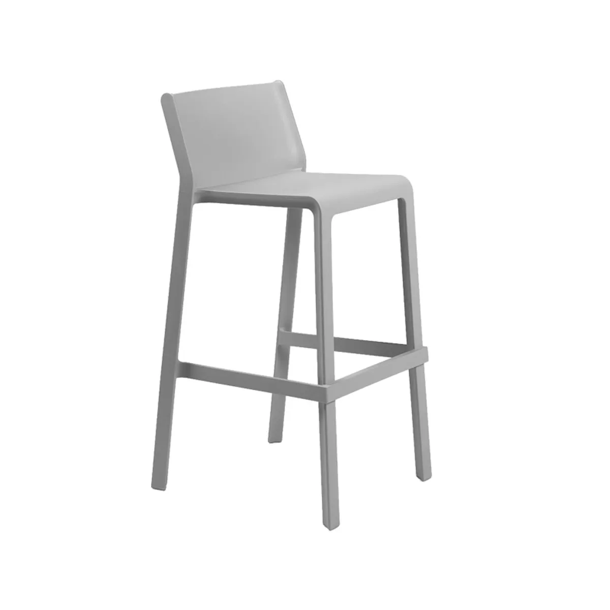 Trill stool - Tabouret de bar moderne empilable en polypropylène — vue 5