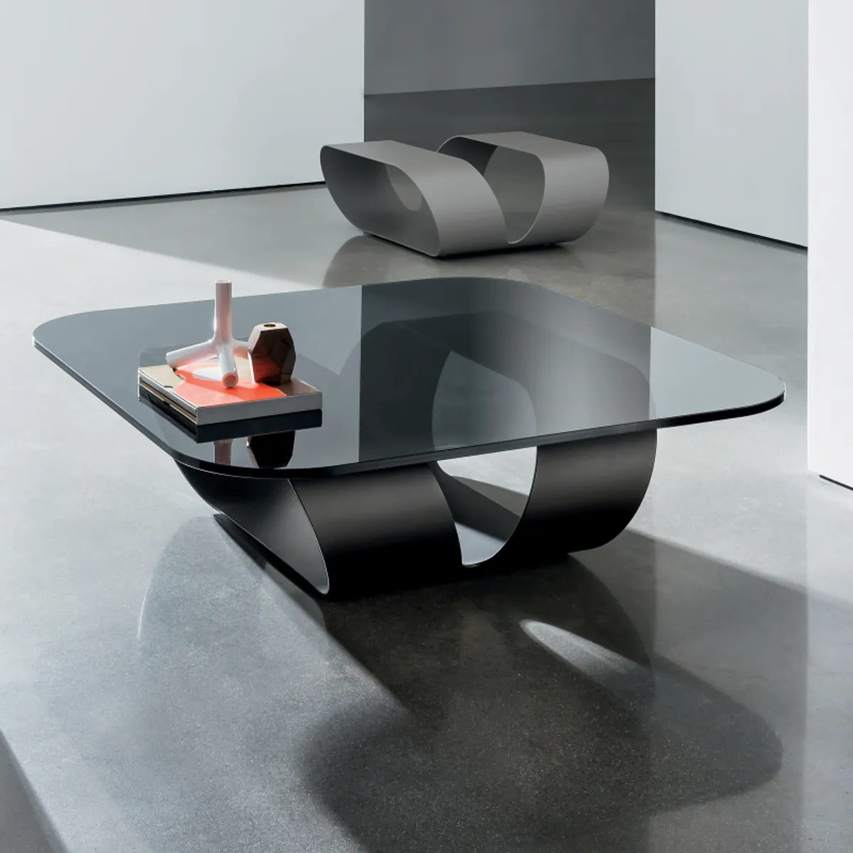Ring Sovet - Table basse design en verre — vue 4