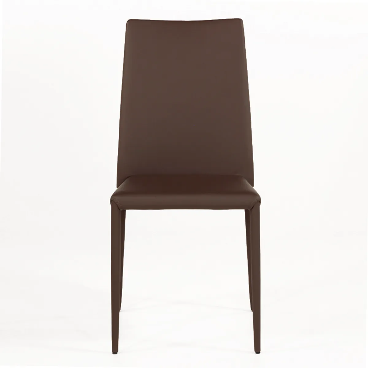 Bea - Chaise contemporaine en cuir — vue 4