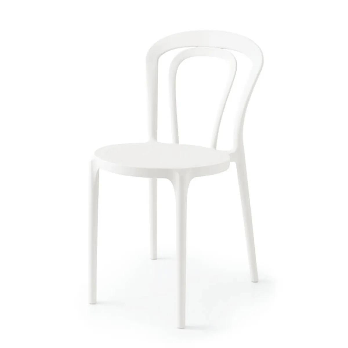 Caffè Connubia® - Chaise bistrot en polypropylène — vue 4