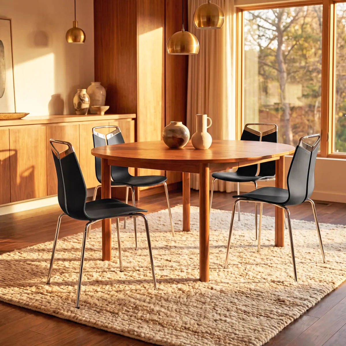 Gripp - Chaise design coque polypropylène pieds en métal — vue 4