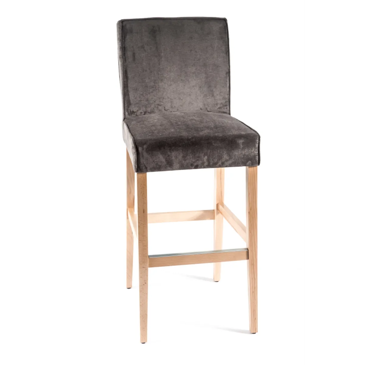 BarCarpe - Tabouret de bar en tissu et bois