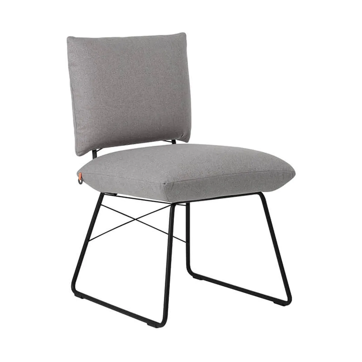 Cosy Mobitec® - Chaise confortable design en tissu et structure métal