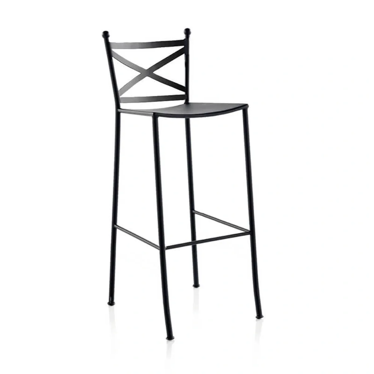 Toledo - Tabouret provençal en métal