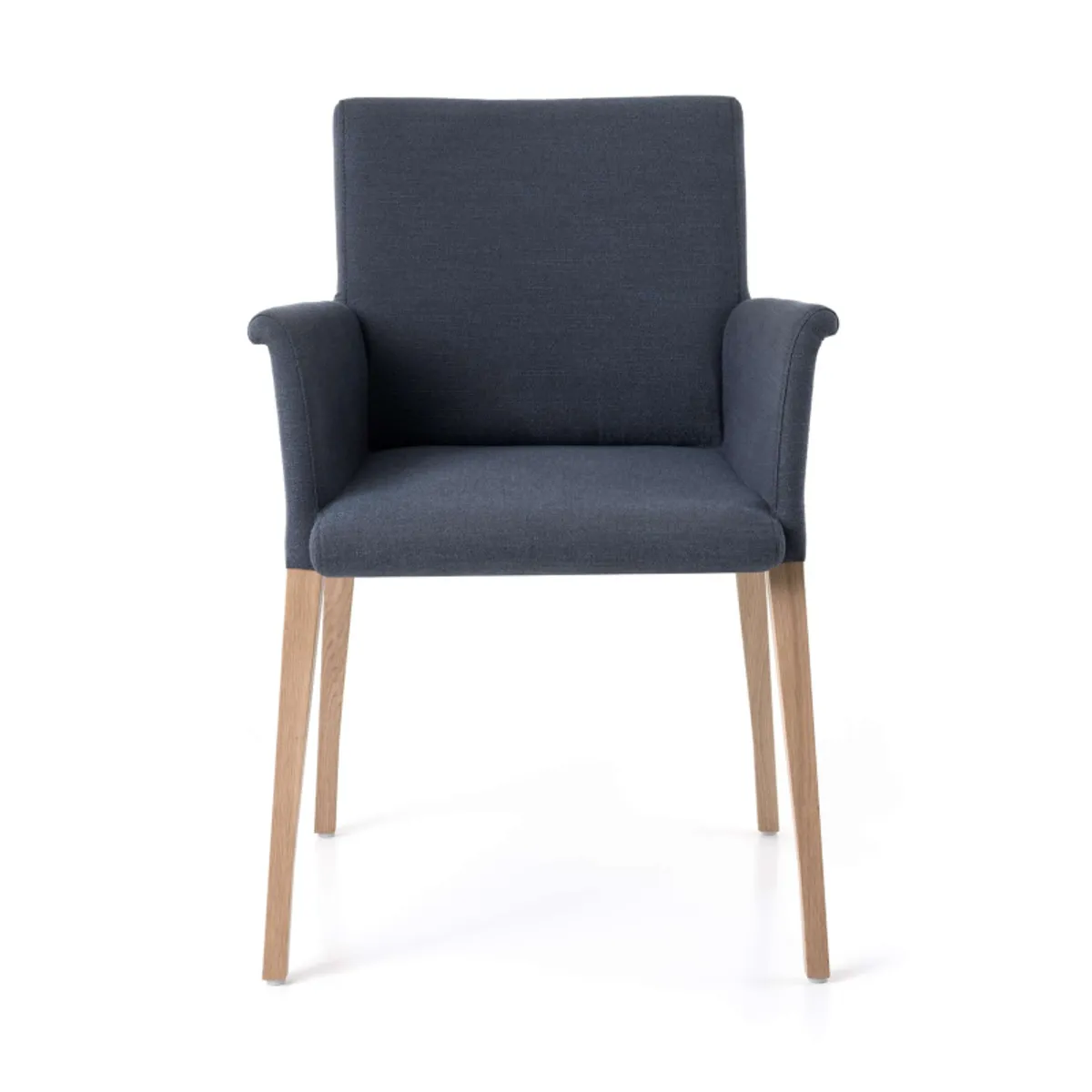 Pure classic Mobitec® - Fauteuil cocooning en tissu avec pieds en bois — vue 4