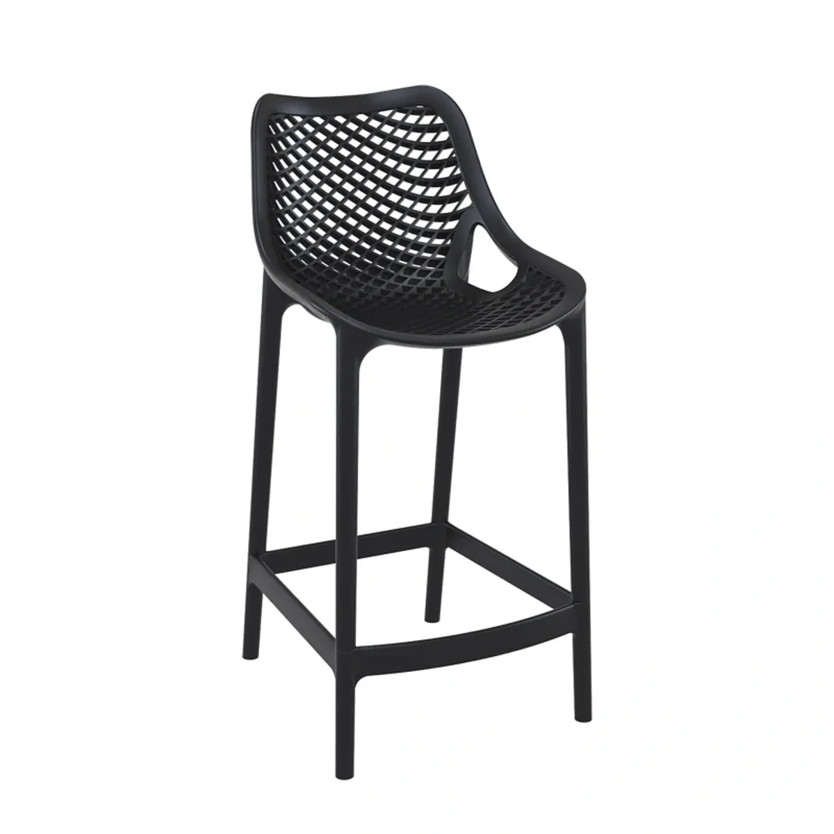 Air - Tabouret moderne en polypropylène