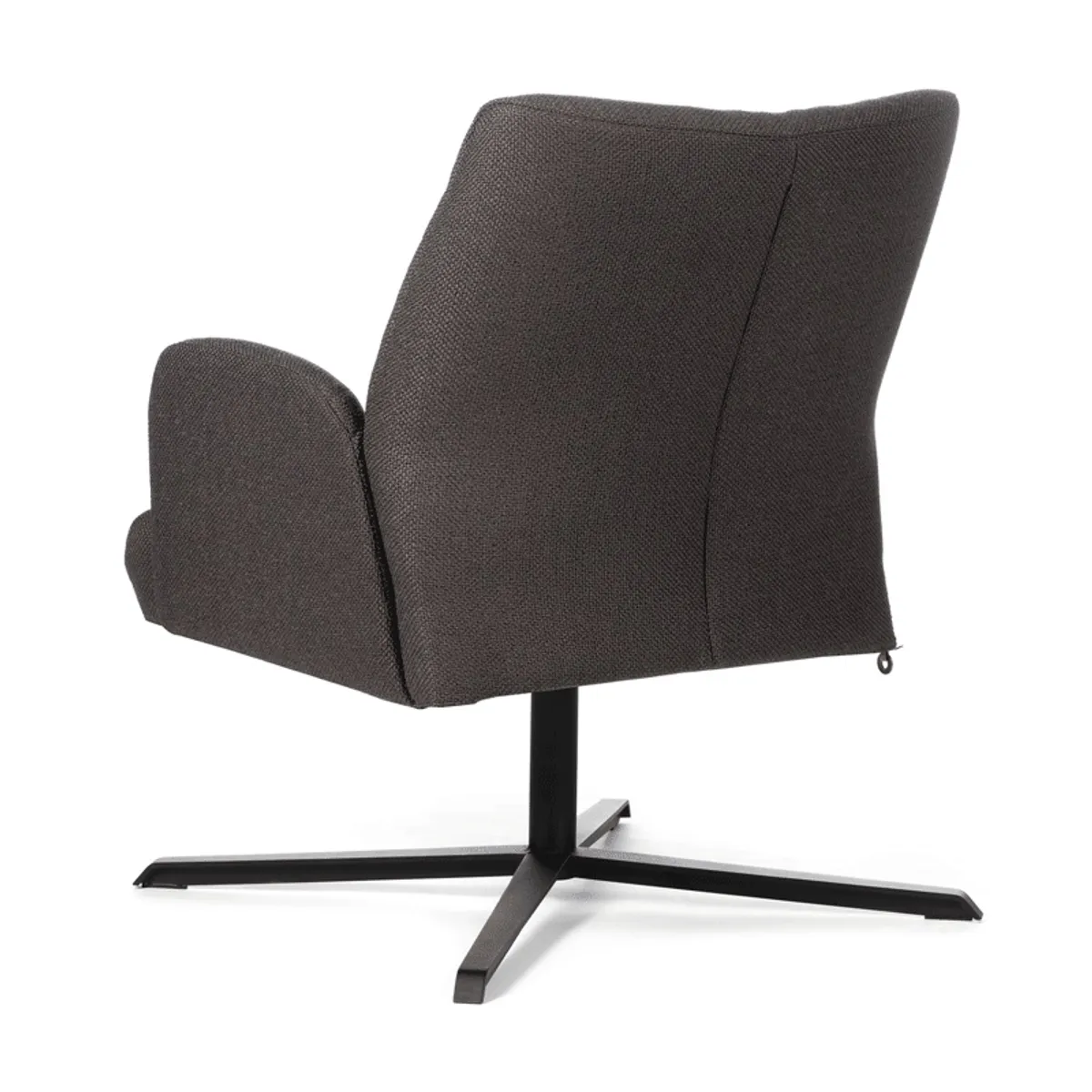 Enora Mobitec® - Fauteuil cocooning pivotant en tissu et métal — vue 5