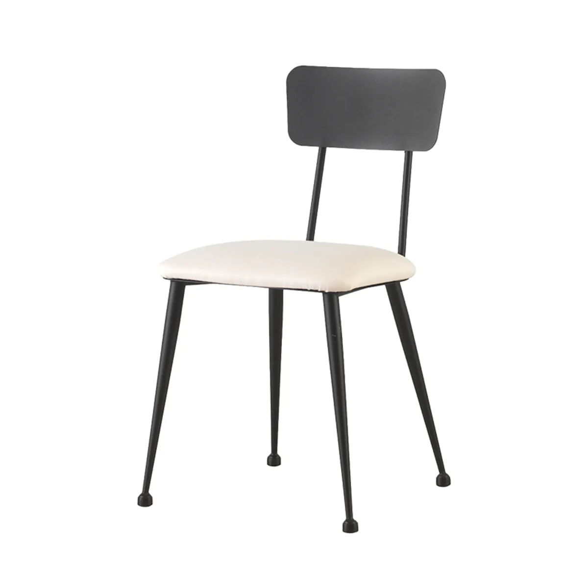 Lanuza - Chaise en métal rembourrée pour salle à manger — vue 5